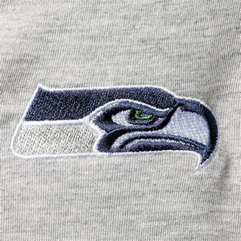 Seattle Seahawks Antigua Womens Warm Up Tri Blend Hoodie Long Sleeve