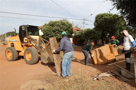 Campanha Meu Bairro Limpa Passa Pela Vila Nova Hojemais De Tr S Lagoas Ms