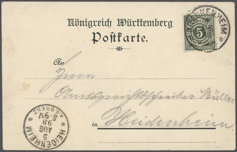 Stamp Auction Ansichtskarten Deutschland Auction 40 Germany