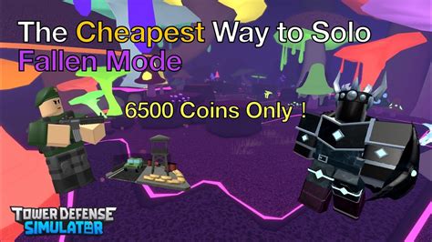 Coins The Actual Cheapest Way To Solo Triumph Fallen Mode