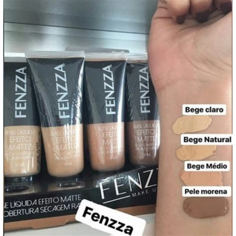 Base Líquida Efeito Matte Fenzza