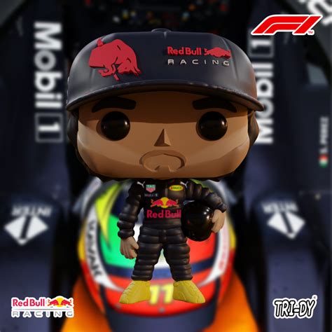 Fichier Stl Funko Pop Checo Perez Redbull Racing F Formule Solo