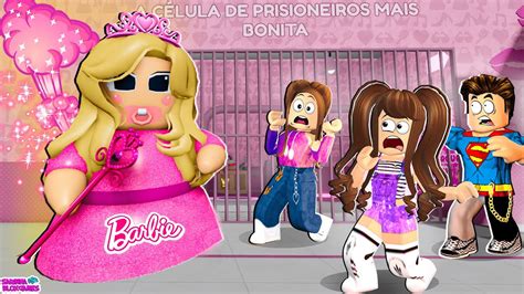 A Barbie Princesa Me Prendeu Na Pris O Mais Bonita Do Roblox