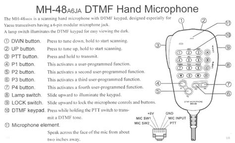 Ft 100 Yaesu Microphone Wiring