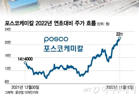 쌩큐 바이든 7개월만에 129 폭등파죽지세 포스코케미칼 머니투데이