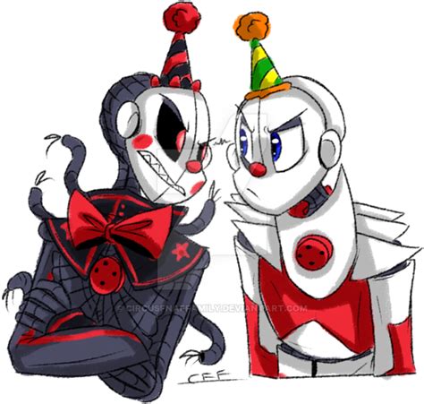 The Ennard Twins Meet Again Anime Fnaf Fnaf Drawings Fnaf Cosplay