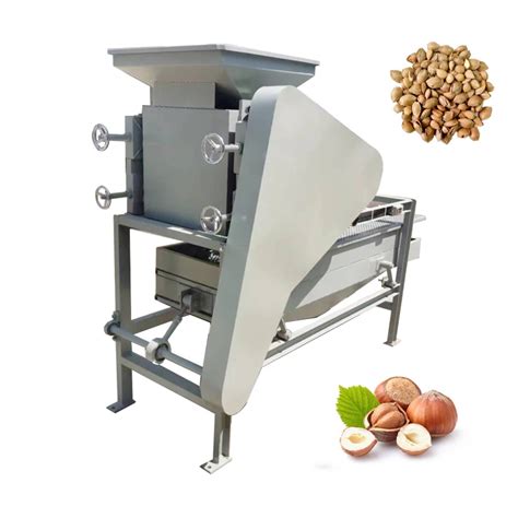 Palm Kernel Nuts Shell Shelling Breaking Machine Palm Kernel Nut And