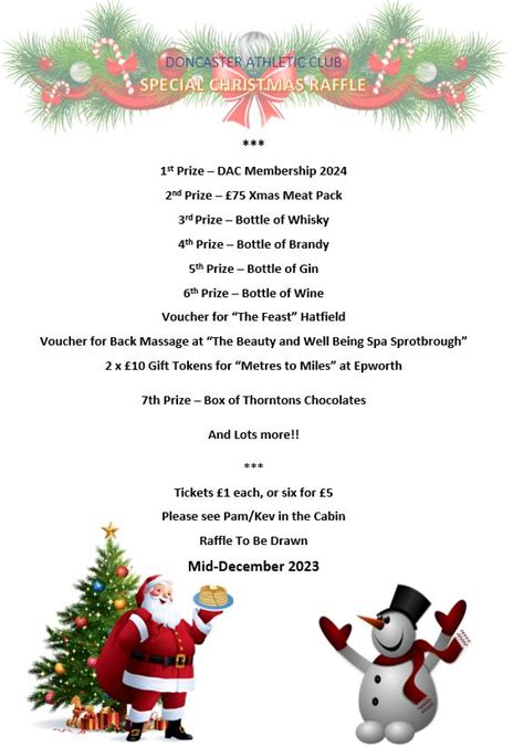 Christmas Raffle