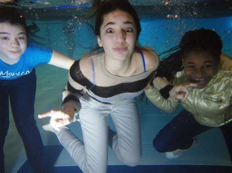 Underwater fun at school | Underwater fun, Wet clothes, Fun