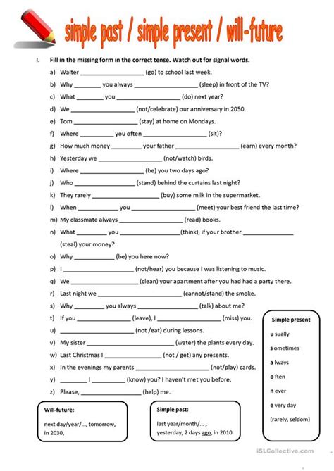 Mixed Tenses Past Present Future Worksheet Free Esl Printable Worksheets Made By Teachers