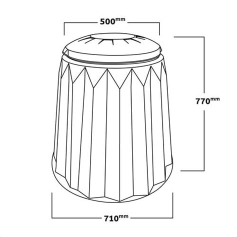 Tumbleweed 220l Gedye Compost Bin Bunnings Australia