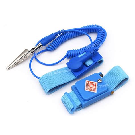 Cordless / Wired Adjustable ESD Discharge Anti Static Bracelet ...