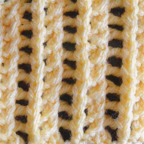 Singular Lacy Rib Stitch Purl Avenue