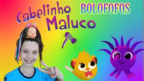 Dança maluca Sambalelê música infantil cabelo maluco Bolofofos