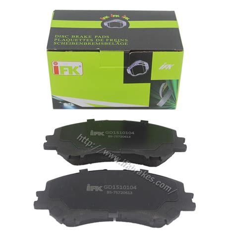 Semi Metallic No Noise Black Auto Brake Pad From China Manufacturer