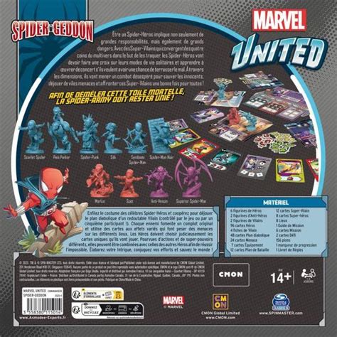 Marvel United Spider Geddon Jeux De Soci T Ludum Fr