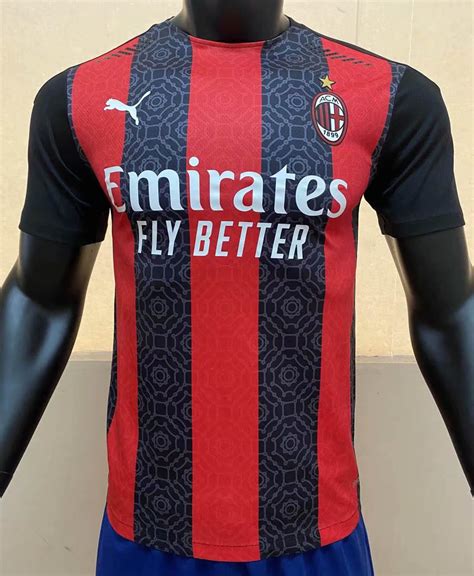 Maglie Calcio A Poco Prezzo Di Maglia Ac Milan Giocatore Edizione Prima