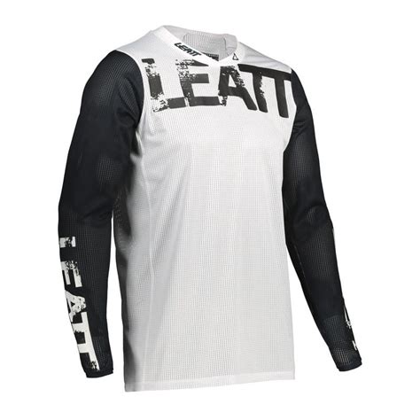 Leatt Jersey X Flow Weiss Schwarz Jerseys Bmo Bike Mailorder