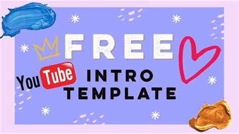 FREE AESTHETIC INTRO TEMPLATES YouTube