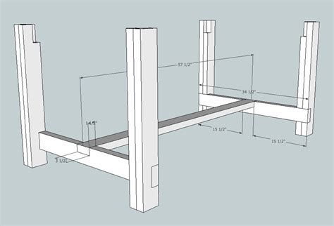 Free Plans for a DIY Farmhouse Table | EdHart.me | Diy farmhouse table ...