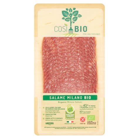 Golfera Organic Salami Milano 80g Sheridans Cheesemongers We Sell