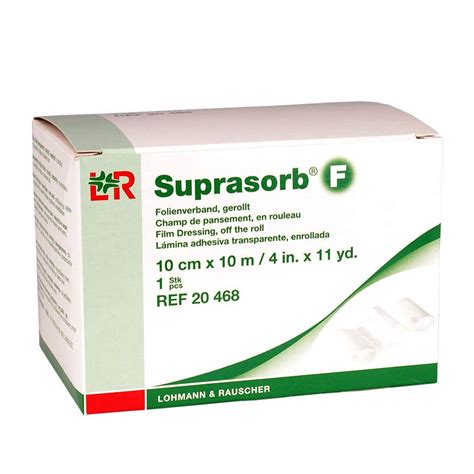 Suprasorb F 10 cm x 10 m - Folienwundverband / 1 Rolle | DIASHOP