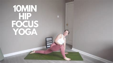 10min Beginner Hip Opening Yoga Class Youtube