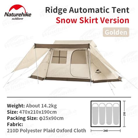 Jual Tenda Automatic Village Roof Naturehike Nh Zp Shopee Indonesia