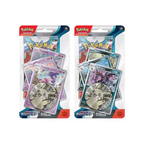 Pokémon Scarlet Violet 4 Paradox Rift Checklane Blister EN