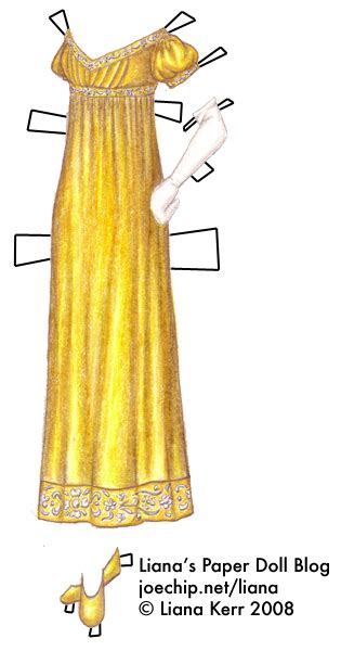 Jane Austen Lianas Paper Dolls