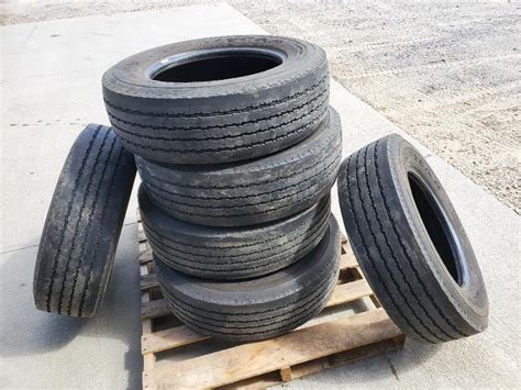 Goodyear G670 Rv 24570r195 Radial Tires Bigiron Auctions