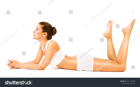 Lying Down On Stomach Side View