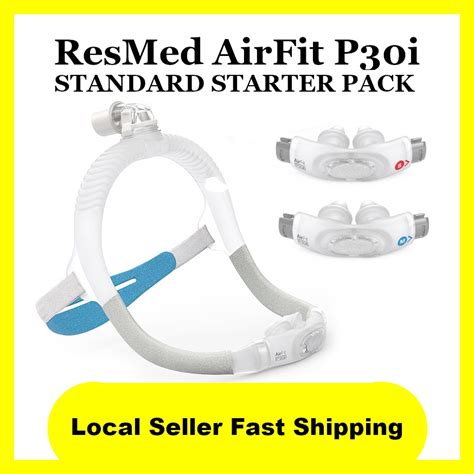 ResMed AirFit P30i Nasal CPAP Mask STARTER SET For Obstructive Sleep