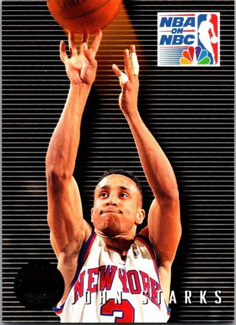 1993 NBA Basketball Card Playoffs John Starks New York Knicks Sk20215