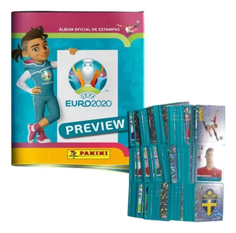 Álbum Euro 2020 Preview 500 Estampas Sin Repetir Panini Meses sin