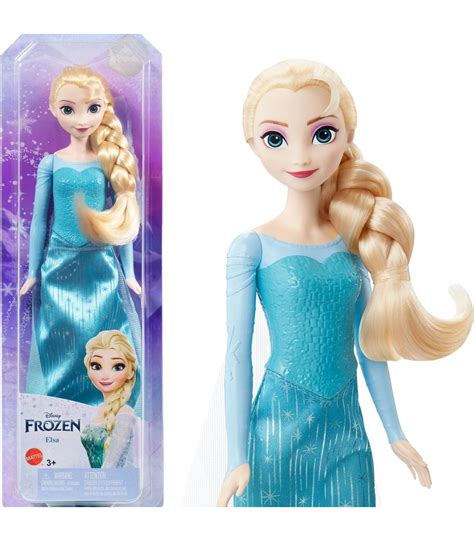 Muñeca Frozen Elsa HLW47 FROZEN MATTEL Juguetes Abracadabra