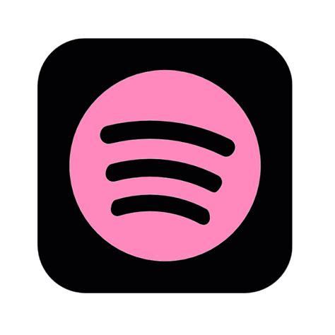 spotify logo png pink - Lavern Drayton