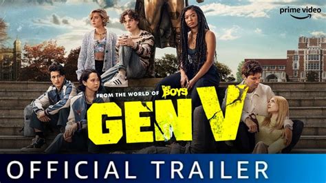 Gen V Official Trailer 4K Sept 29 2023 7 9 10 Most Popular Series