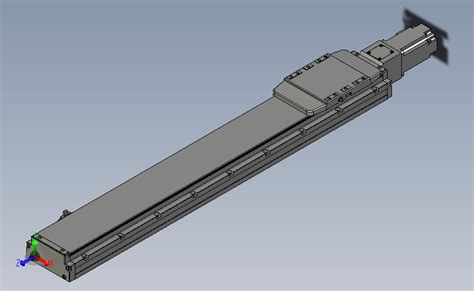 Gth系列轨道内嵌式滑台模组gth12 650 Bc C4step模型图纸下载 懒石网