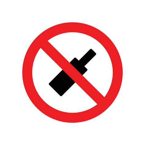 Ban alcohol sign flat icon 21920186 Vector Art at Vecteezy