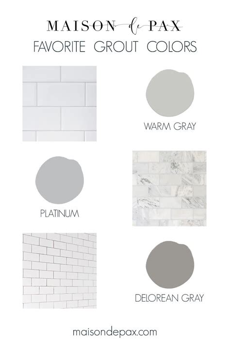 The Best Grout How To Pick The Right Grout Color Artofit