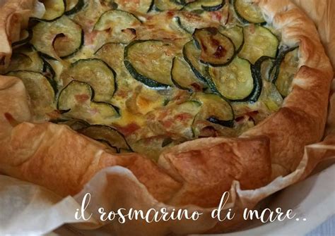 Ricetta Torta Salata Con Zucchine E Cipolle Di Francesca Raspollini