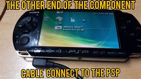 How To Connect Psp To Tv Youtube