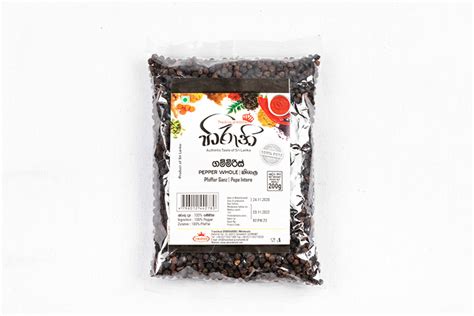 Hiruni Black Pepper 200g Trans Food Lanka