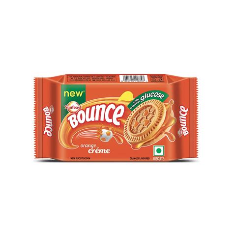 Sunfeast Bounce Orange Cream Biscuits Pack Of 3 Price Buy Online At ₹30 In India