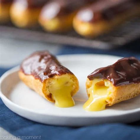 Classic Eclairs Baking A Moment