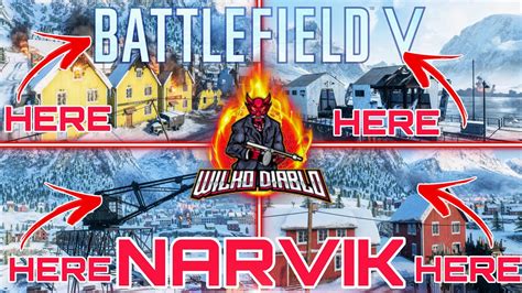 Battlefield V Ultimate Guide To All Map Spots And Positions On Narvik Youtube