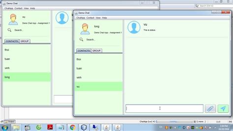 Chat Application Using Java Sockets With GUI Source Code HD YouTube