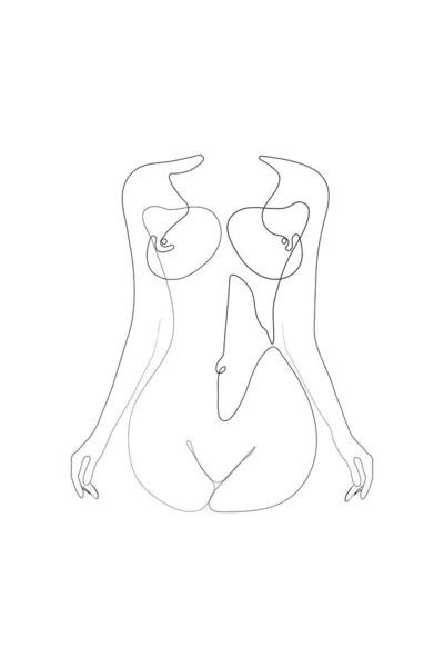 Breast line drawing imágenes de stock de arte vectorial Depositphotos