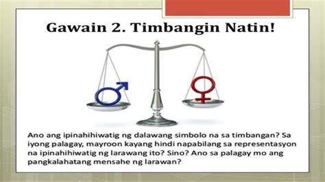 Araling Panlipunan Gender Help Brainly Ph